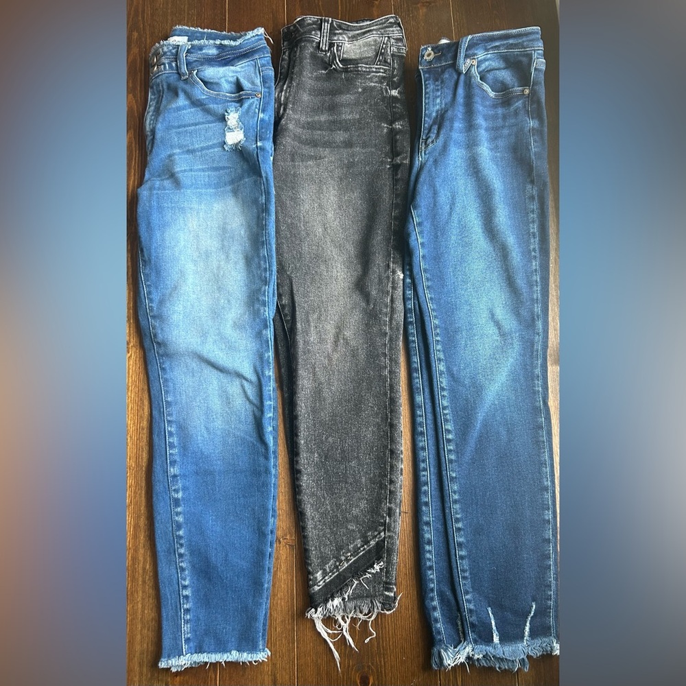 KanCan denim jeans 3 pair